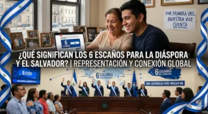 Qué significan los 6 escaños para la diáspora y para El Salvador?