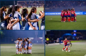La selecta femenina jugó ante Costa Rica en Las Delicias.